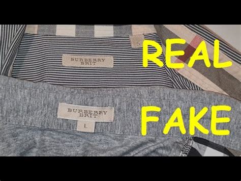 burberry polo shirt real vs fake|burberry tb shirt.